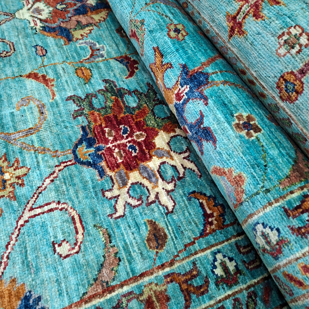 Ziegler (Chobi) / Sultani Tarzı El Dokuma Halı | 241x175 cm – 35x40 İlmek – %100 Yün – Doğal Boya – Yeni Dokuma