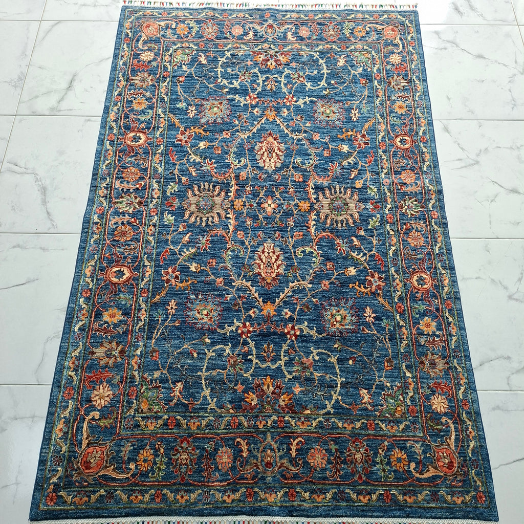 Ziegler (Chobi) El Dokuma Halı | 230x149 cm – 35x40 İlmek – %100 Yün – Doğal Boya – Yeni Dokuma