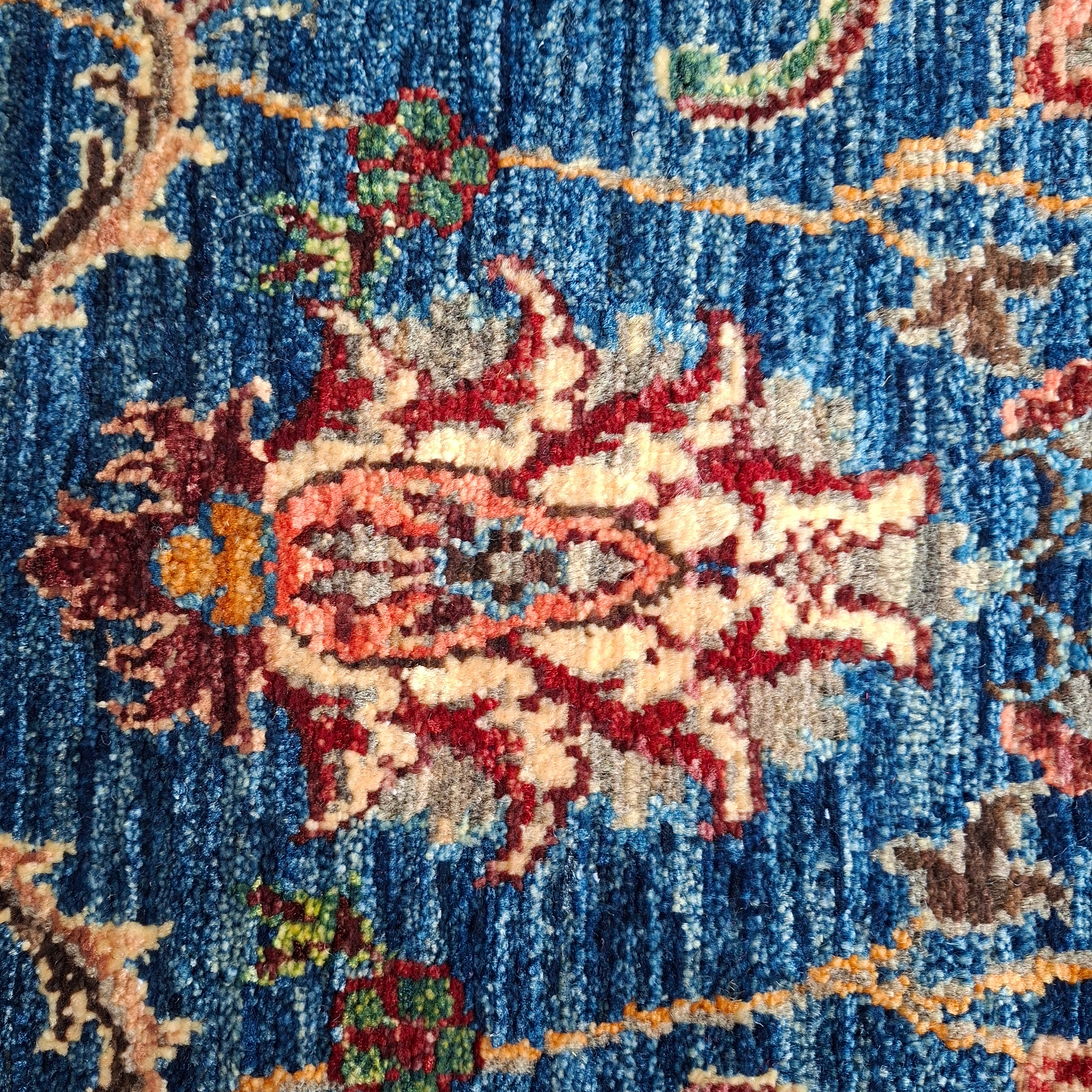 Ziegler (Chobi) El Dokuma Halı | 230x149 cm – 35x40 İlmek – %100 Yün – Doğal Boya – Yeni Dokuma