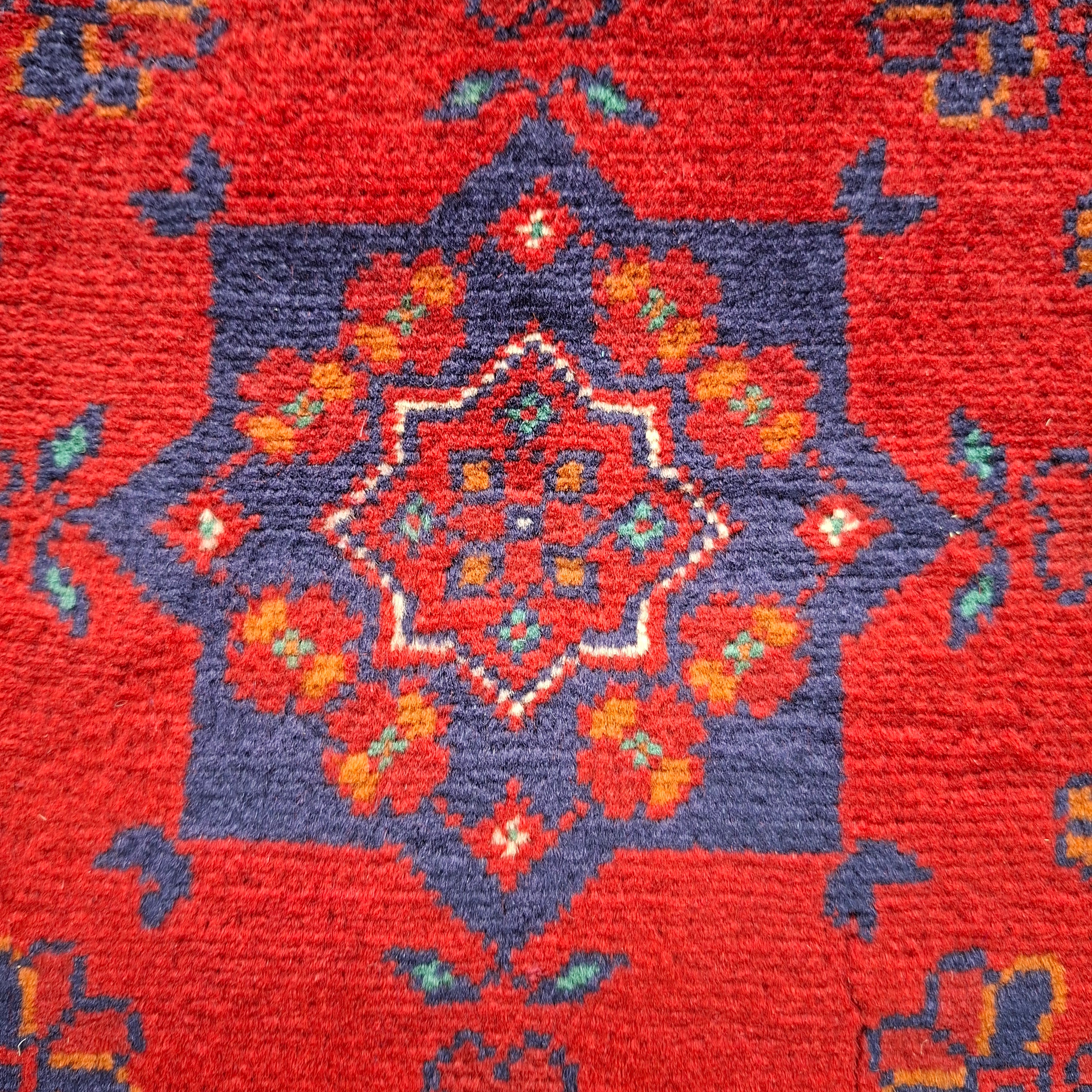 BİLİCİK(BUHARA TEKKE TÜRKMEN) EL DOKUMA HALI – 50x50 İLMEK – %100 YÜN – DOĞAL BOYA – AFGAN HALISI – YENİ DOKUMA