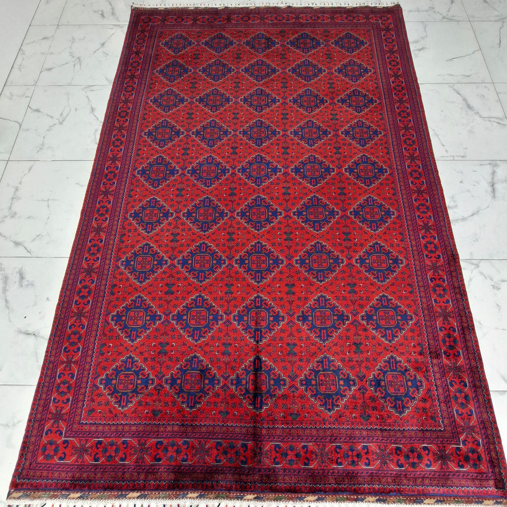 BİLİCİK(BUHARA TEKKE TÜRKMEN) EL DOKUMA HALI – 50x50 İLMEK – %100 YÜN – DOĞAL BOYA – AFGAN HALISI – YENİ DOKUMA