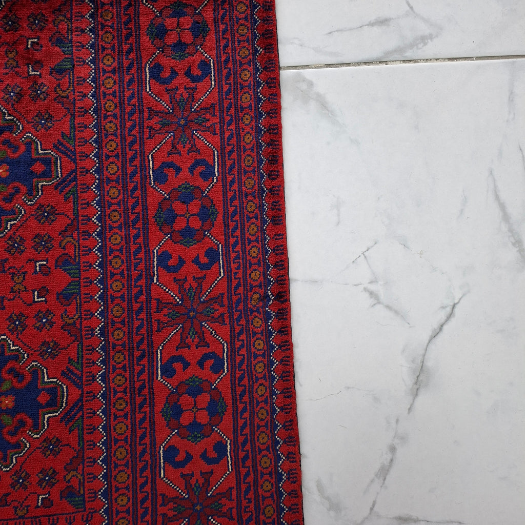 BİLİCİK(BUHARA TEKKE TÜRKMEN) EL DOKUMA HALI – 50x50 İLMEK – %100 YÜN – DOĞAL BOYA – AFGAN HALISI – YENİ DOKUMA