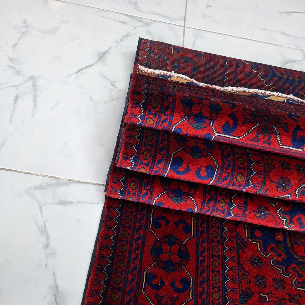 BİLİCİK(BUHARA TEKKE TÜRKMEN) EL DOKUMA HALI – 50x50 İLMEK – %100 YÜN – DOĞAL BOYA – AFGAN HALISI – YENİ DOKUMA