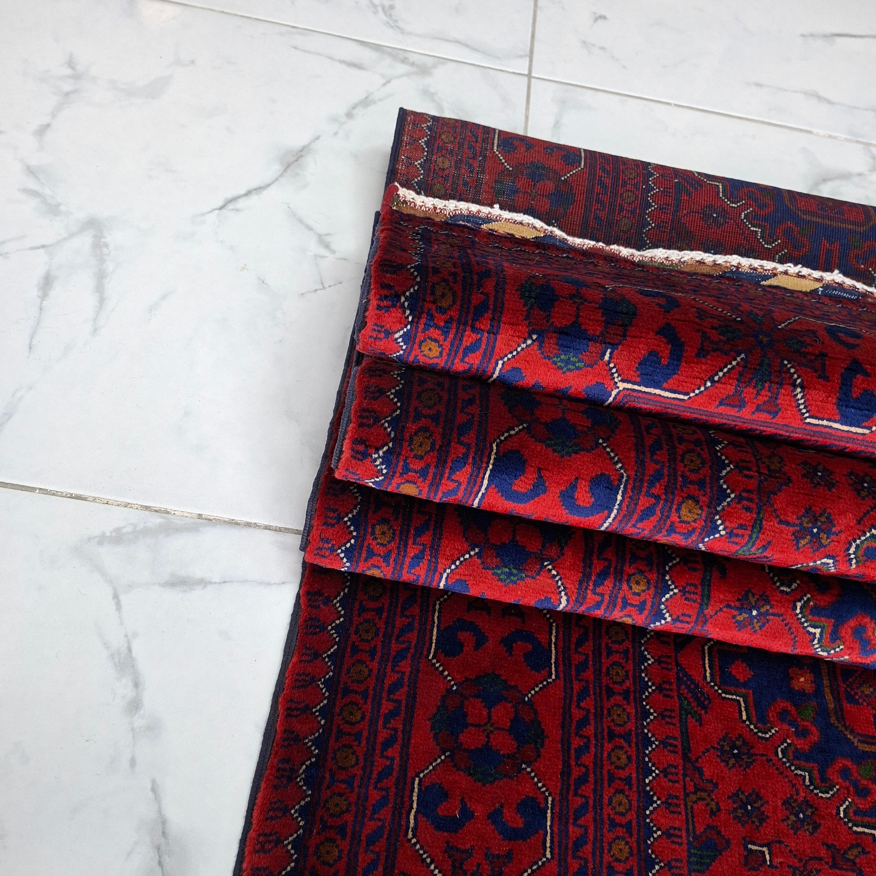 BİLİCİK(BUHARA TEKKE TÜRKMEN) EL DOKUMA HALI – 50x50 İLMEK – %100 YÜN – DOĞAL BOYA – AFGAN HALISI – YENİ DOKUMA