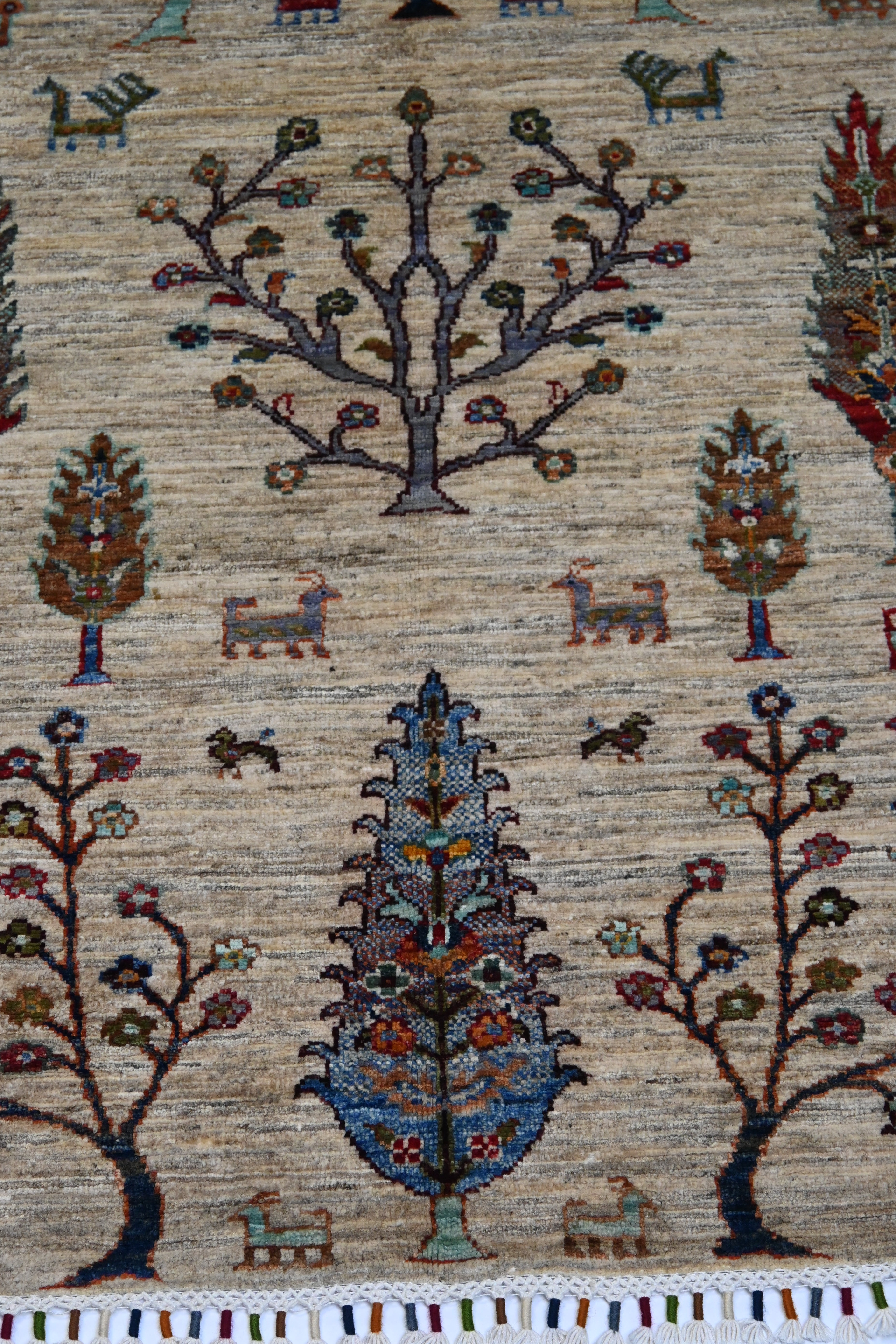 Gabbeh El Dokuma Yolluk | 311x82 cm | 35x40 İlmek | %100 Doğal Yün – Doğal Boya | Otantik Afgan Yolluk – Yeni Dokuma