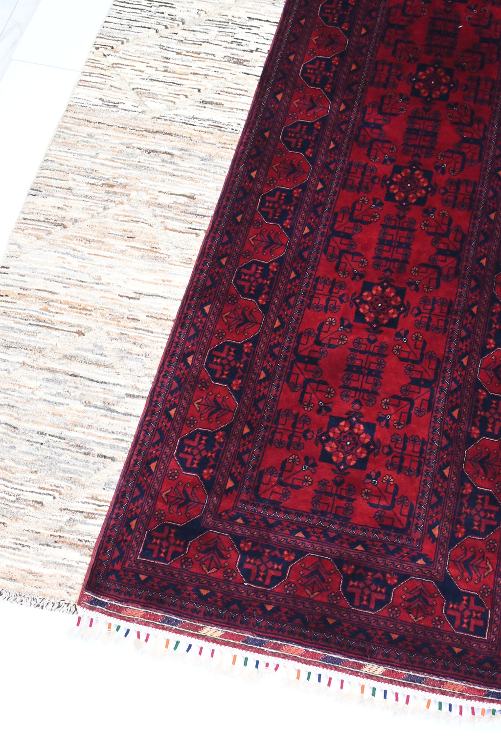 Bilcik (Buhara) El Dokuma Yolluk | 395x082 cm – 50x50 İlmek – %100 Yün – Doğal Boya – Yeni Dokuma