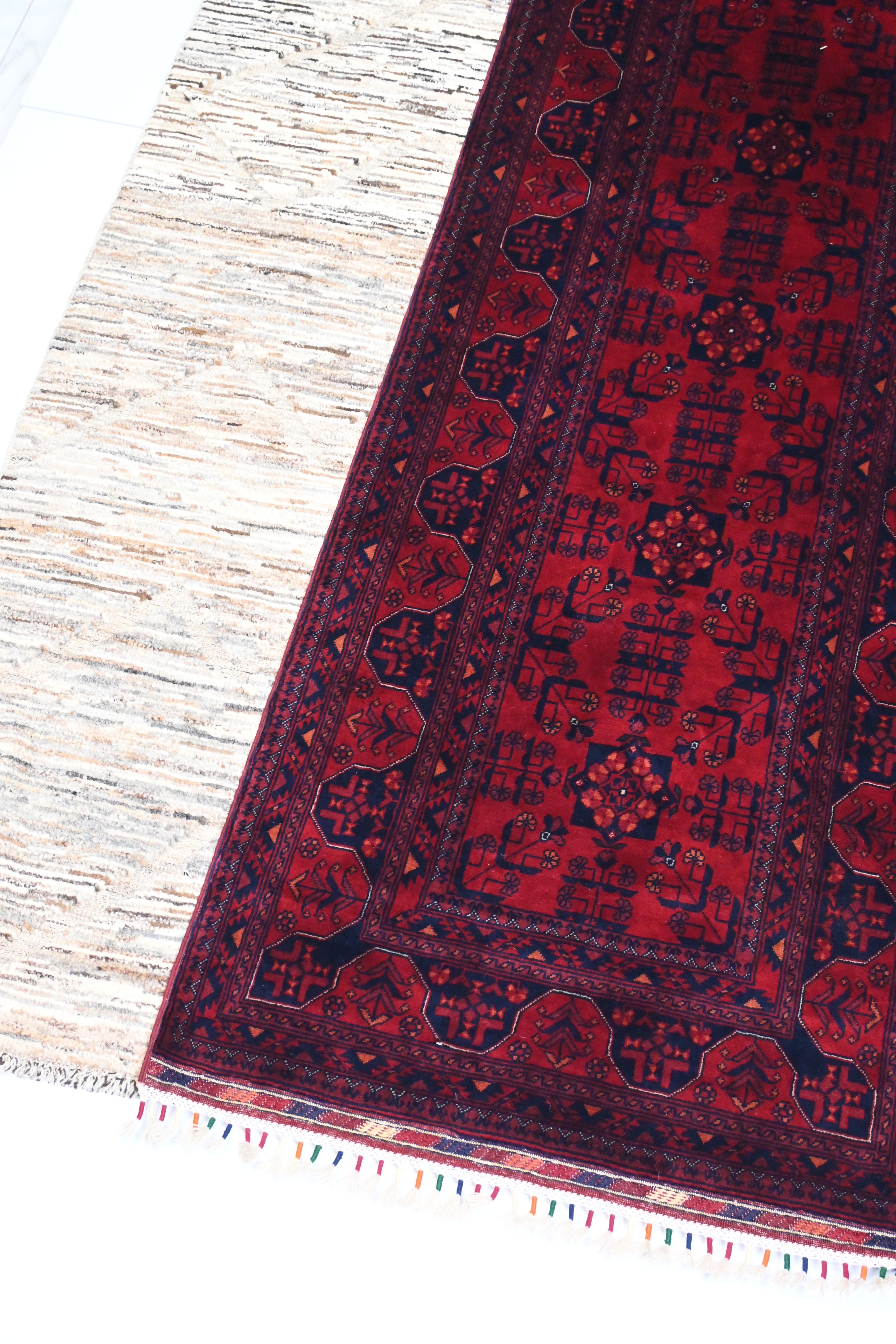 Bilcik (Buhara) El Dokuma Yolluk | 395x082 cm – 50x50 İlmek – %100 Yün – Doğal Boya – Yeni Dokuma