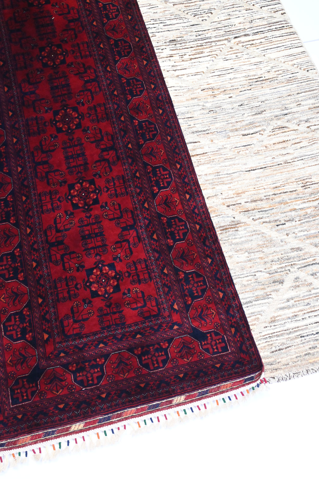 Bilcik (Buhara) El Dokuma Yolluk | 395x082 cm – 50x50 İlmek – %100 Yün – Doğal Boya – Yeni Dokuma